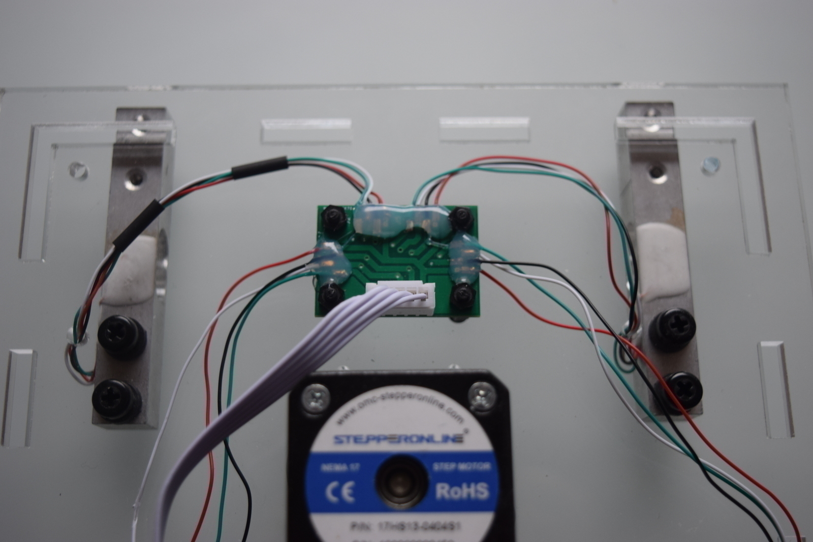 Soldering loading cells to PCB